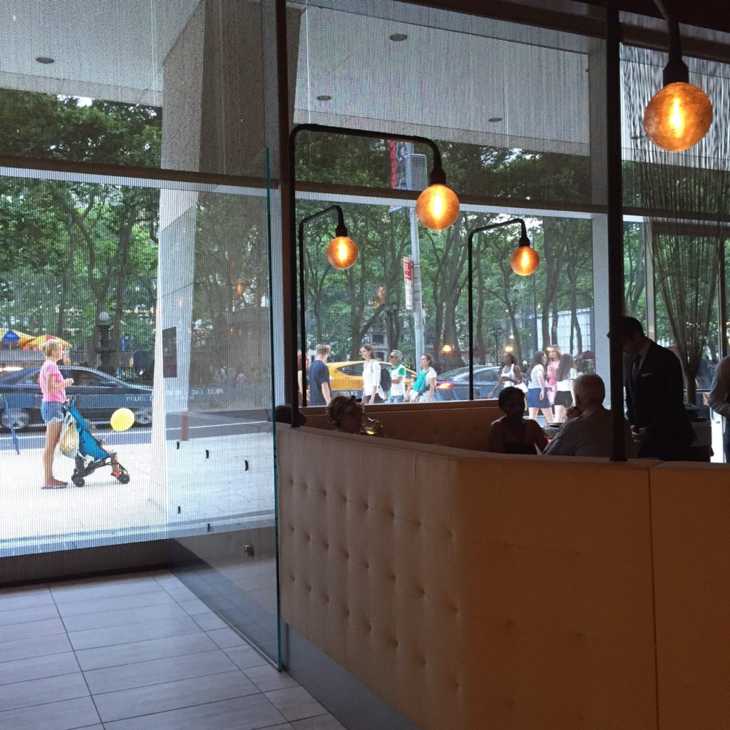 Gabriel Kreuther, Overlooking Bryant Park