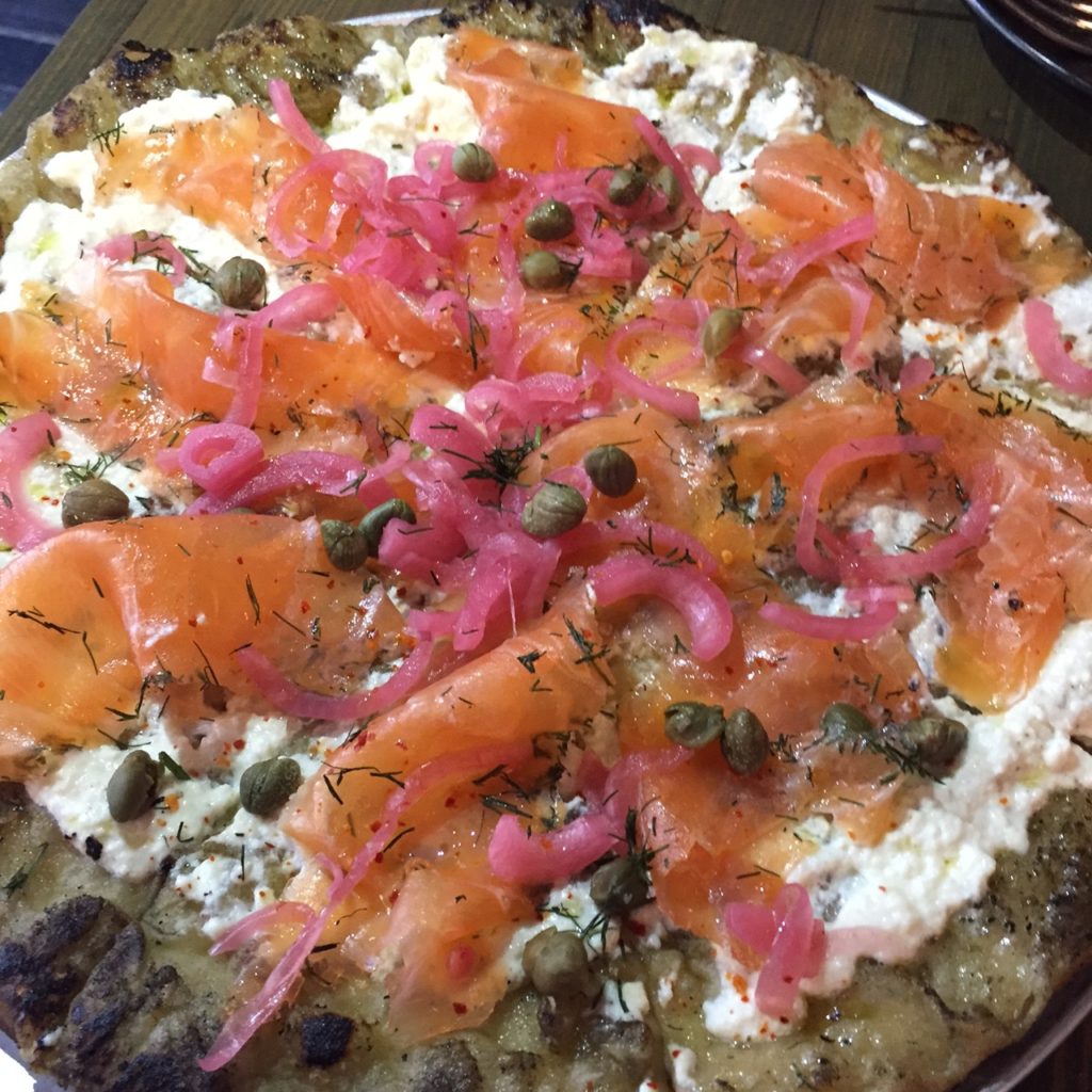 Gravlax Pizza