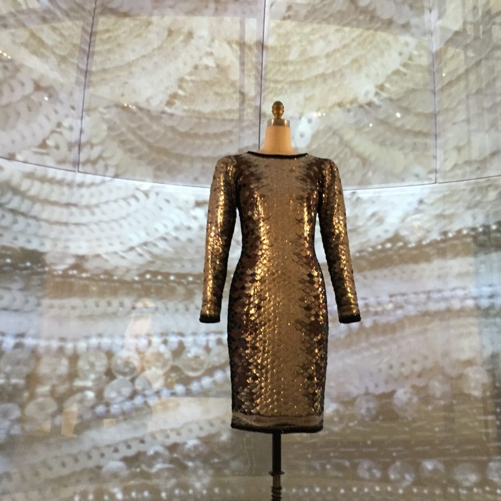 Saint Laurent Sardine Dress 1983