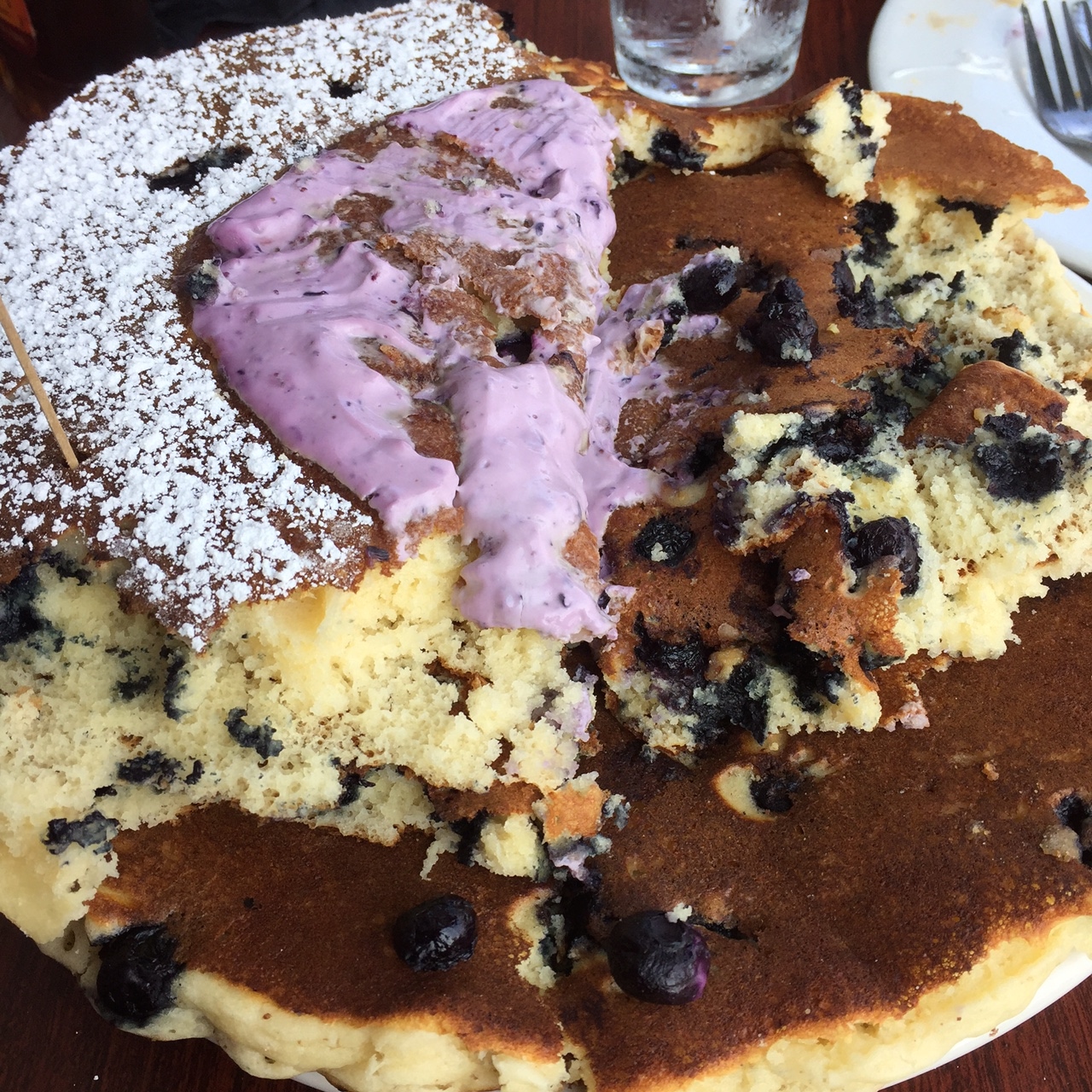 BLUESberry Pancakes