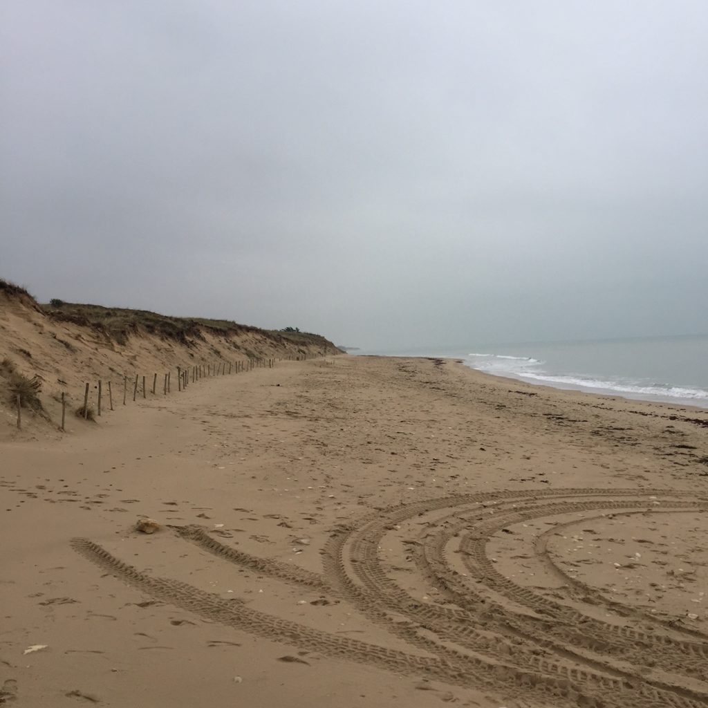 Ile de Rei beach on the Atlantic Ocean