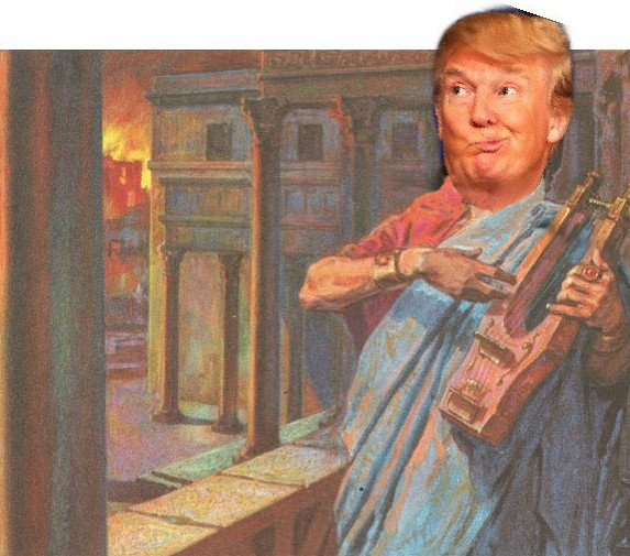 Trump Dumps On Island Surrounded By Big Water...