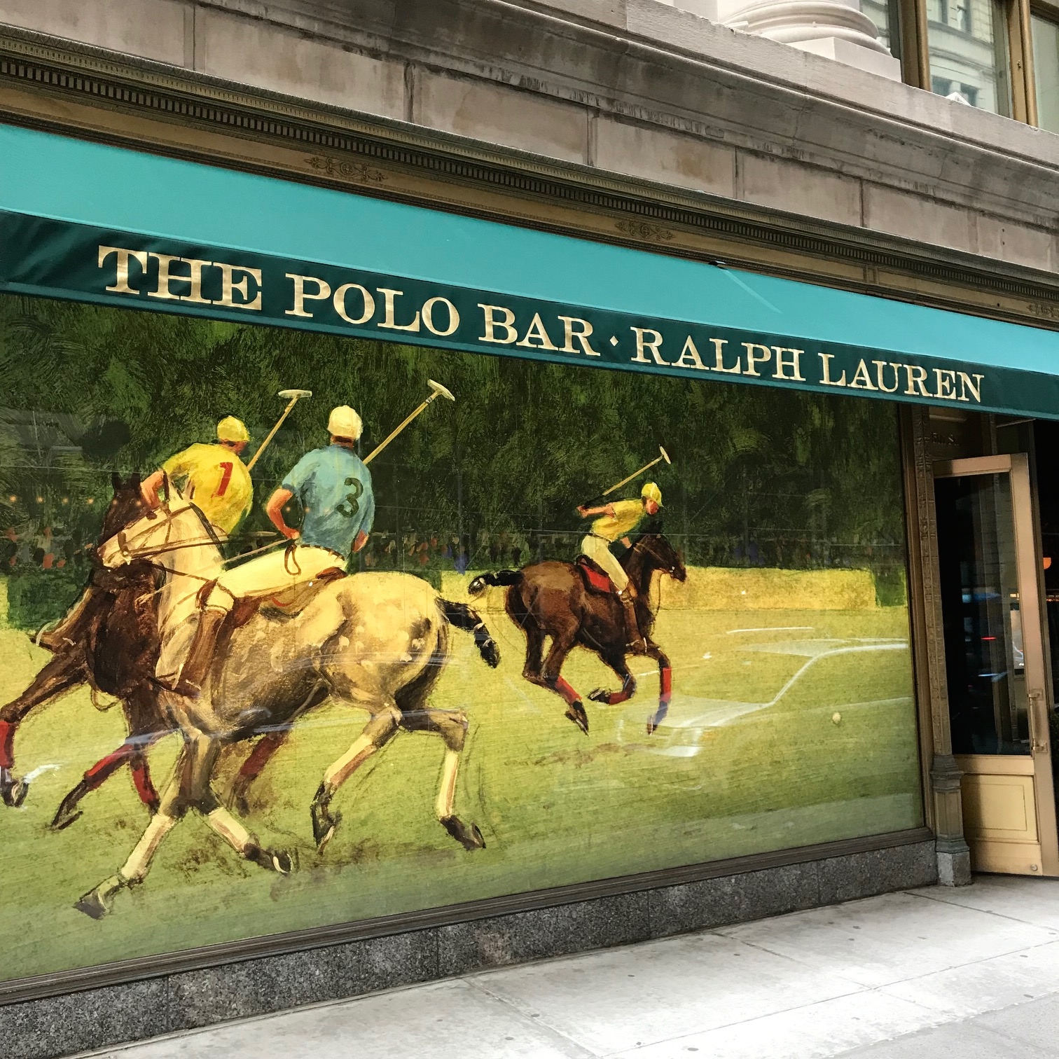 Horsin' Around At The Polo Bar...