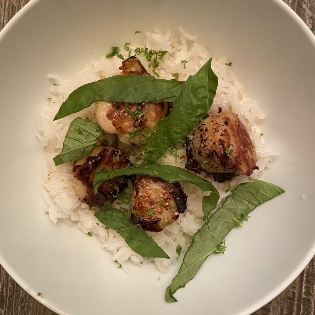 Milking The Scallops...