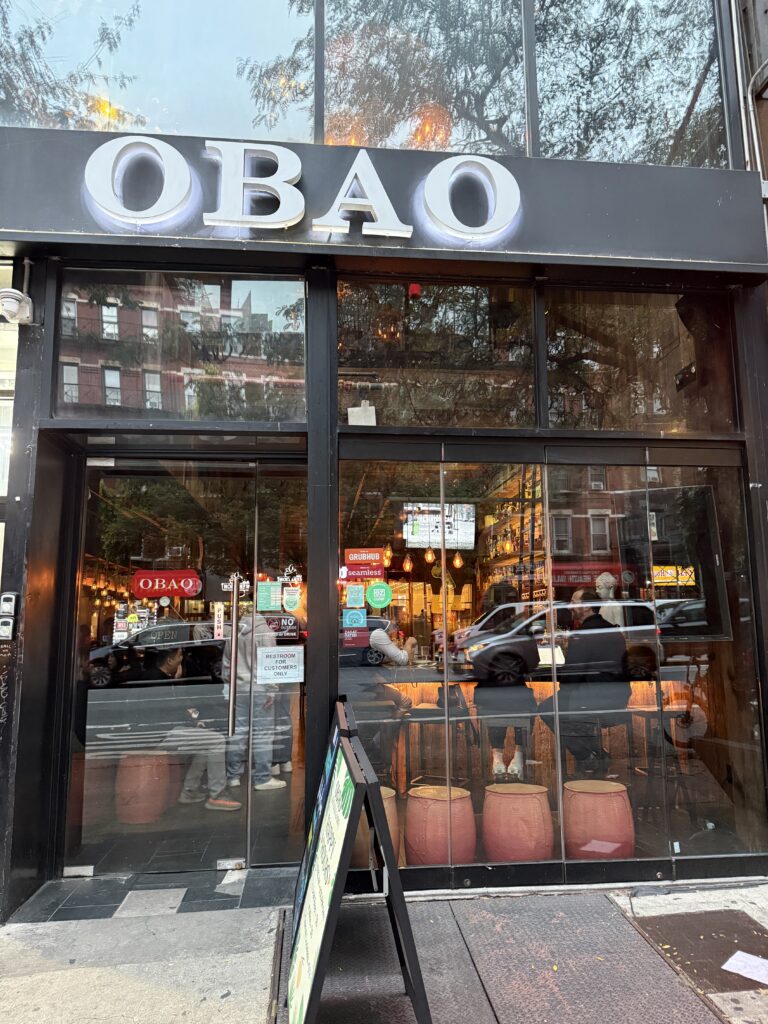 Oh My, OBAO…NYC Restaurant Review