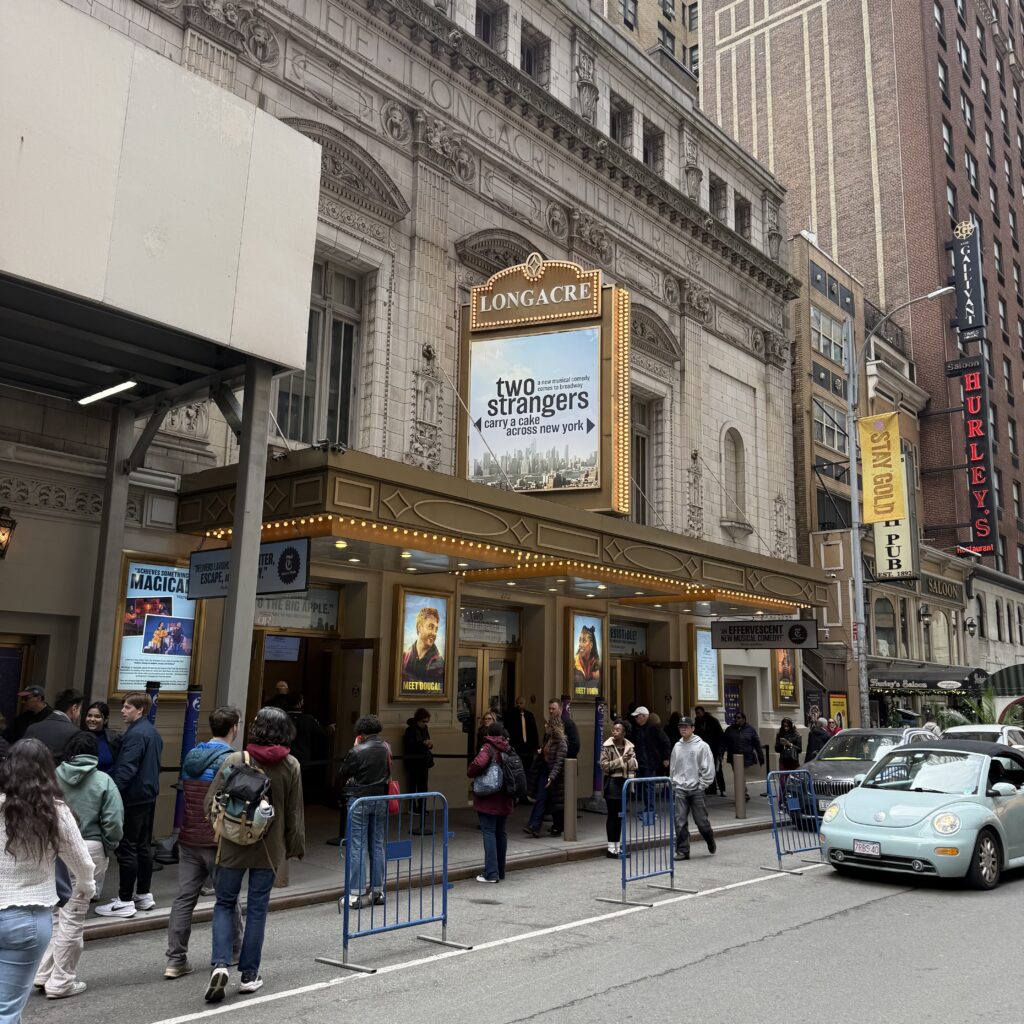 Strangers, A Cake & NYC…